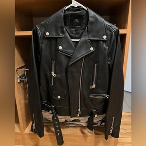Zara Vegan leather jacket
